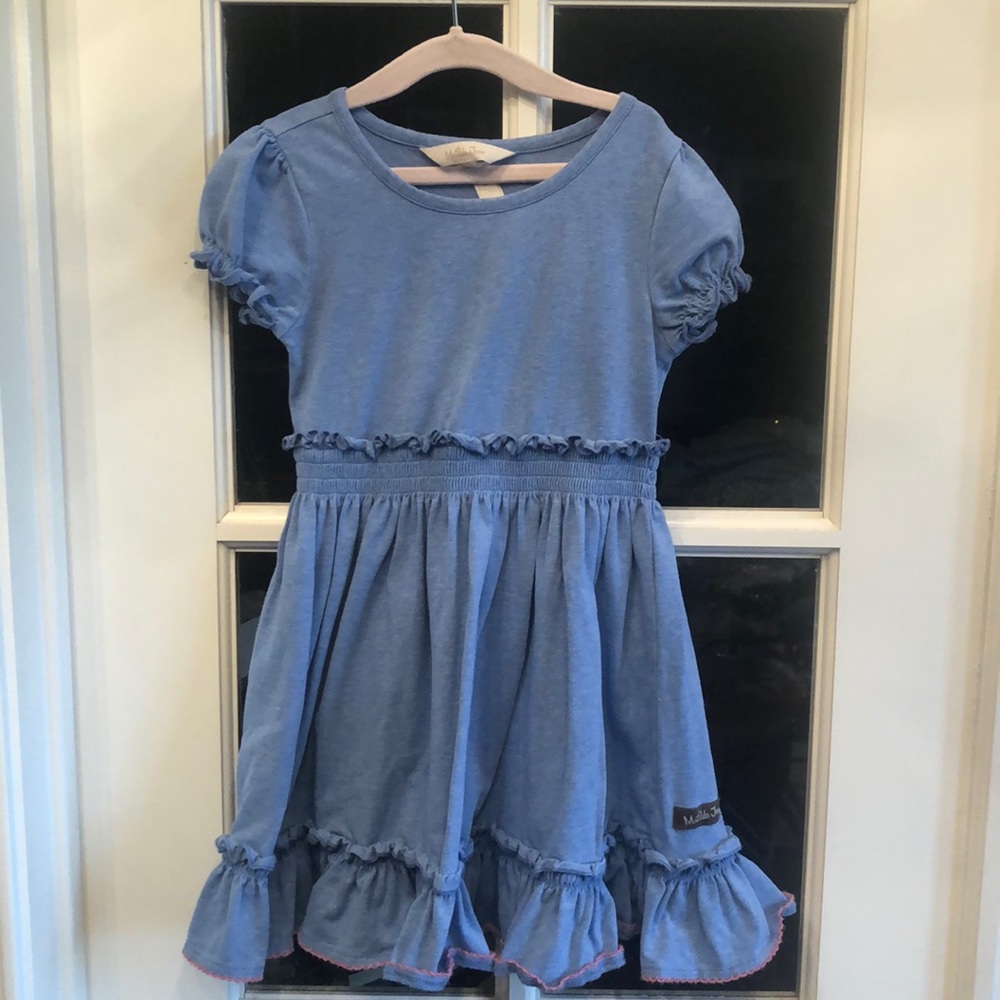 Heather Blue 4 Matilda Jane Hourglass Lap Dress